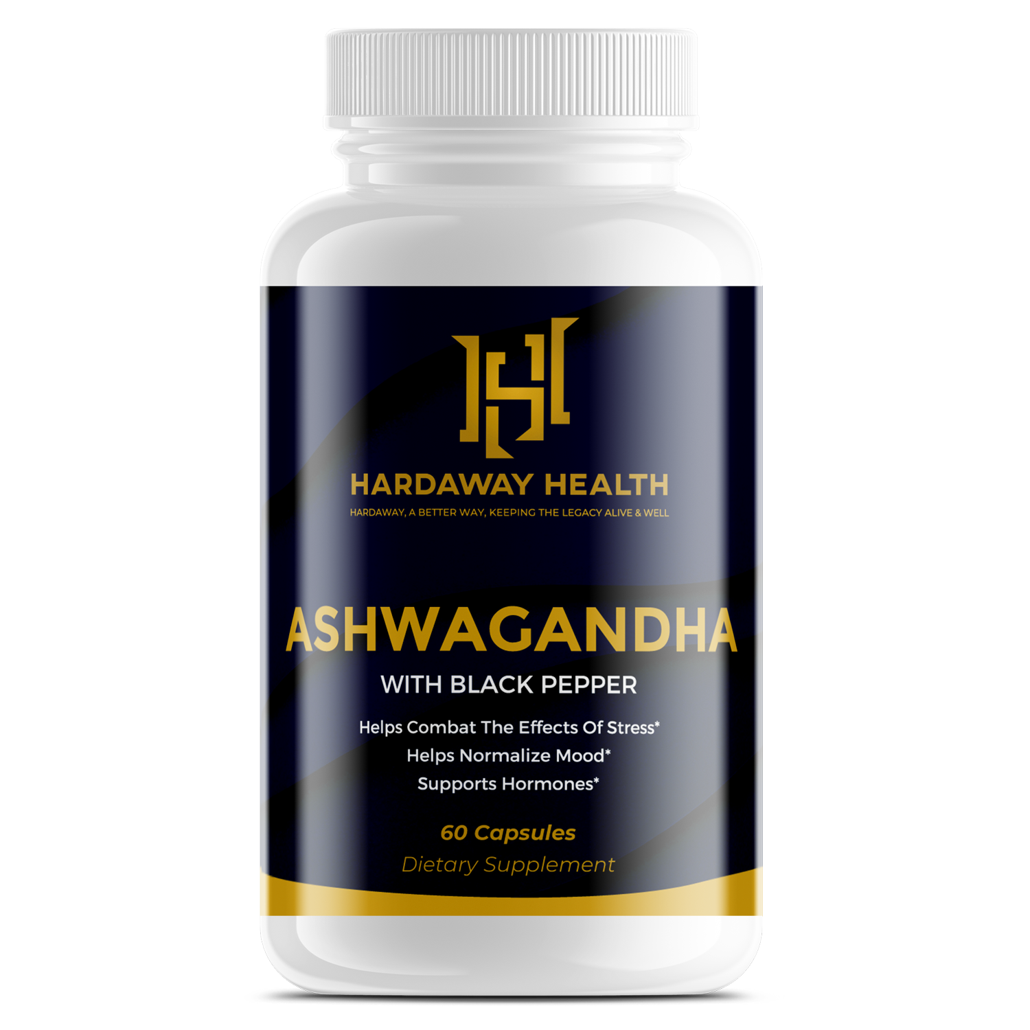 Hardaway Health Ashwagandha w/ Black Pepper