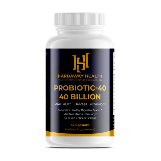 Hardaway Health Probiotic -40 40 Billion